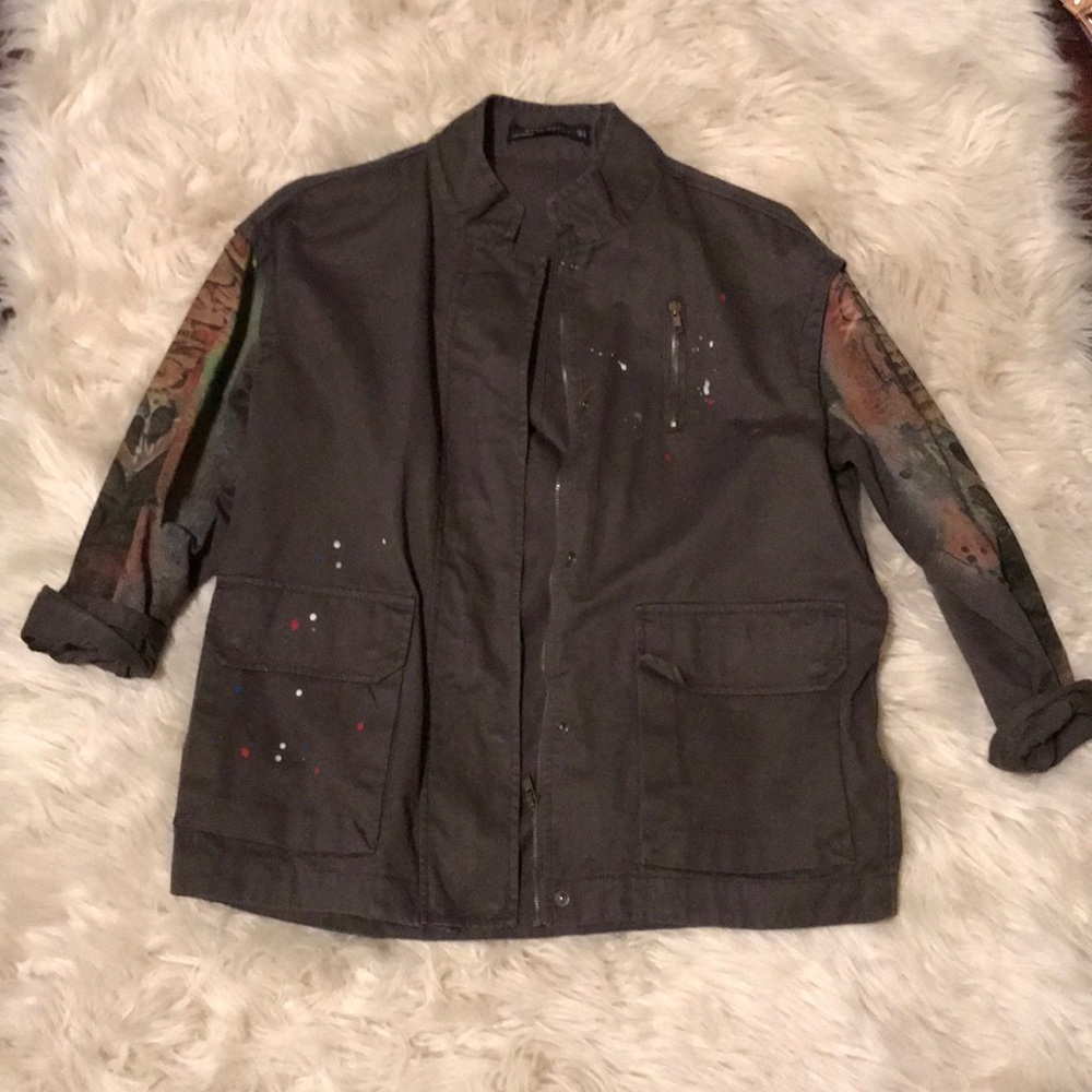Zara Graffiti Jacket
